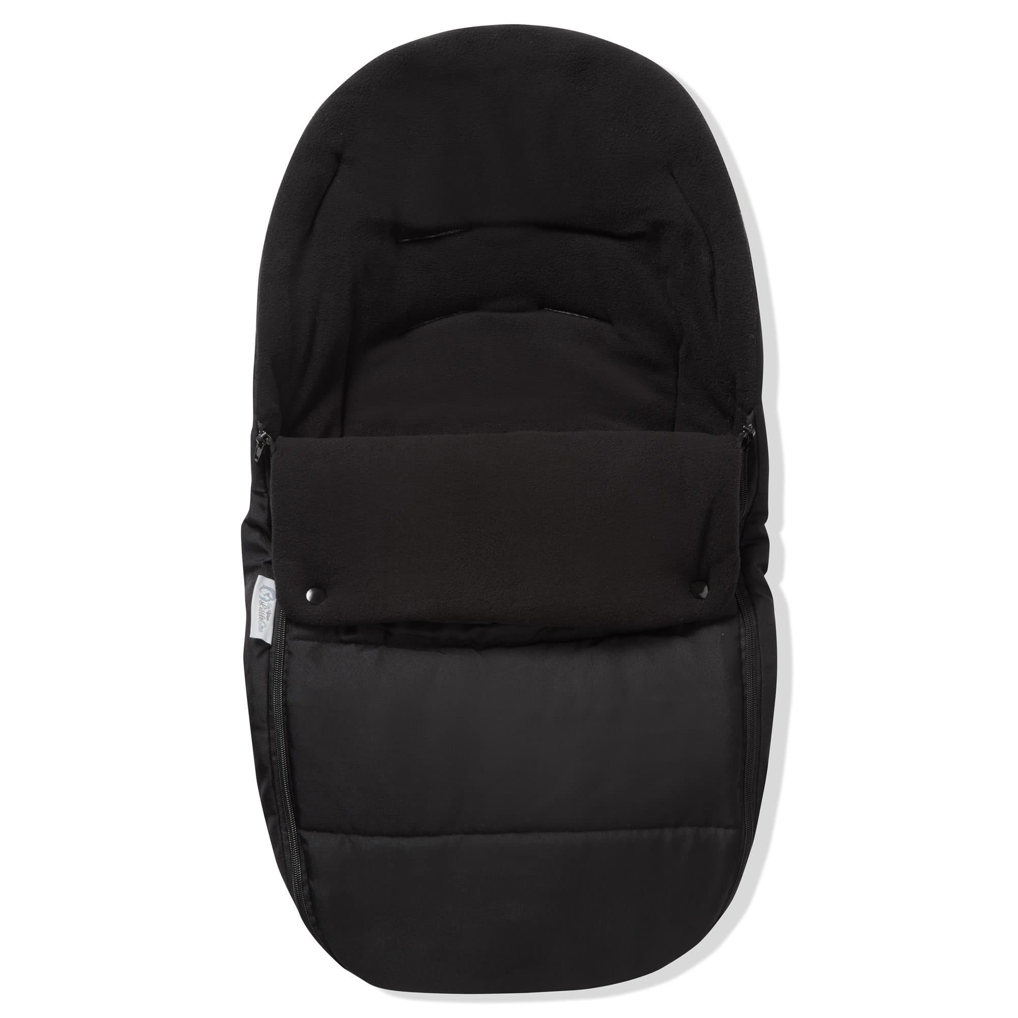 Premium Car Seat Footmuff / Cosy Toes Compatible with Britax - Black Jack / Fits All Models | For Your Little One