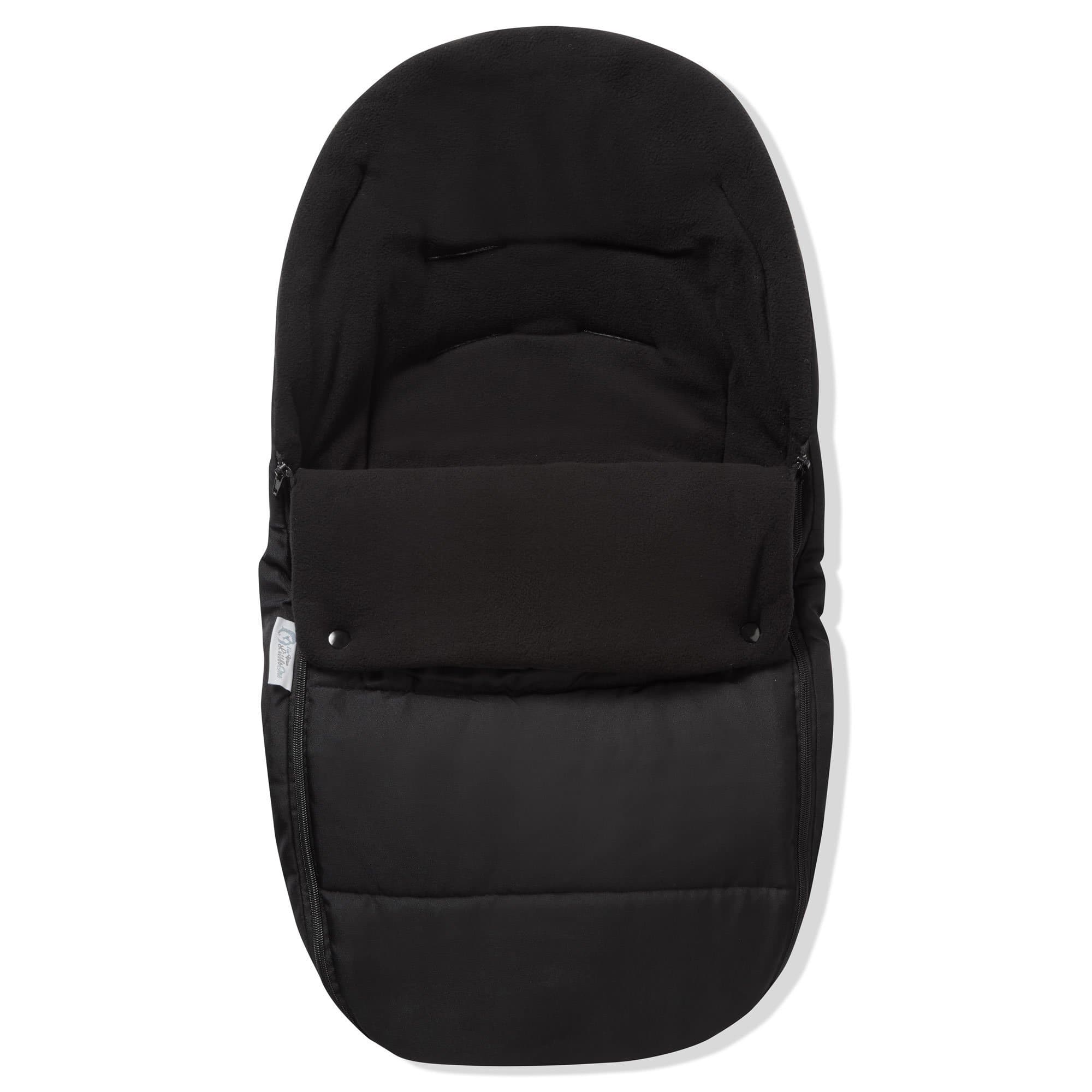 Premium Car Seat Footmuff / Cosy Toes Compatible with Tutti Bambini Black Jack Fits All Models 