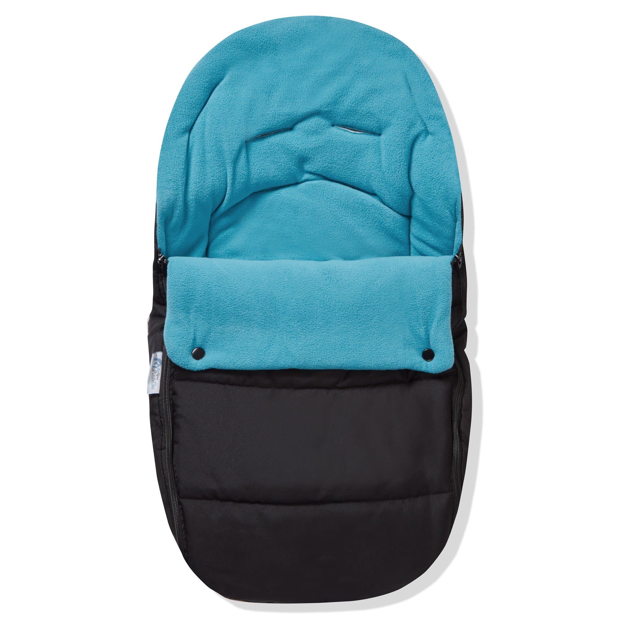 Premium Car Seat Footmuff / Cosy Toes Compatible with Tutti Bambini Ocean Blue Fits All Models 