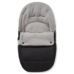 Premium Car Seat Footmuff / Cosy Toes Compatible with Doona Dolphin Grey Fits All Models 