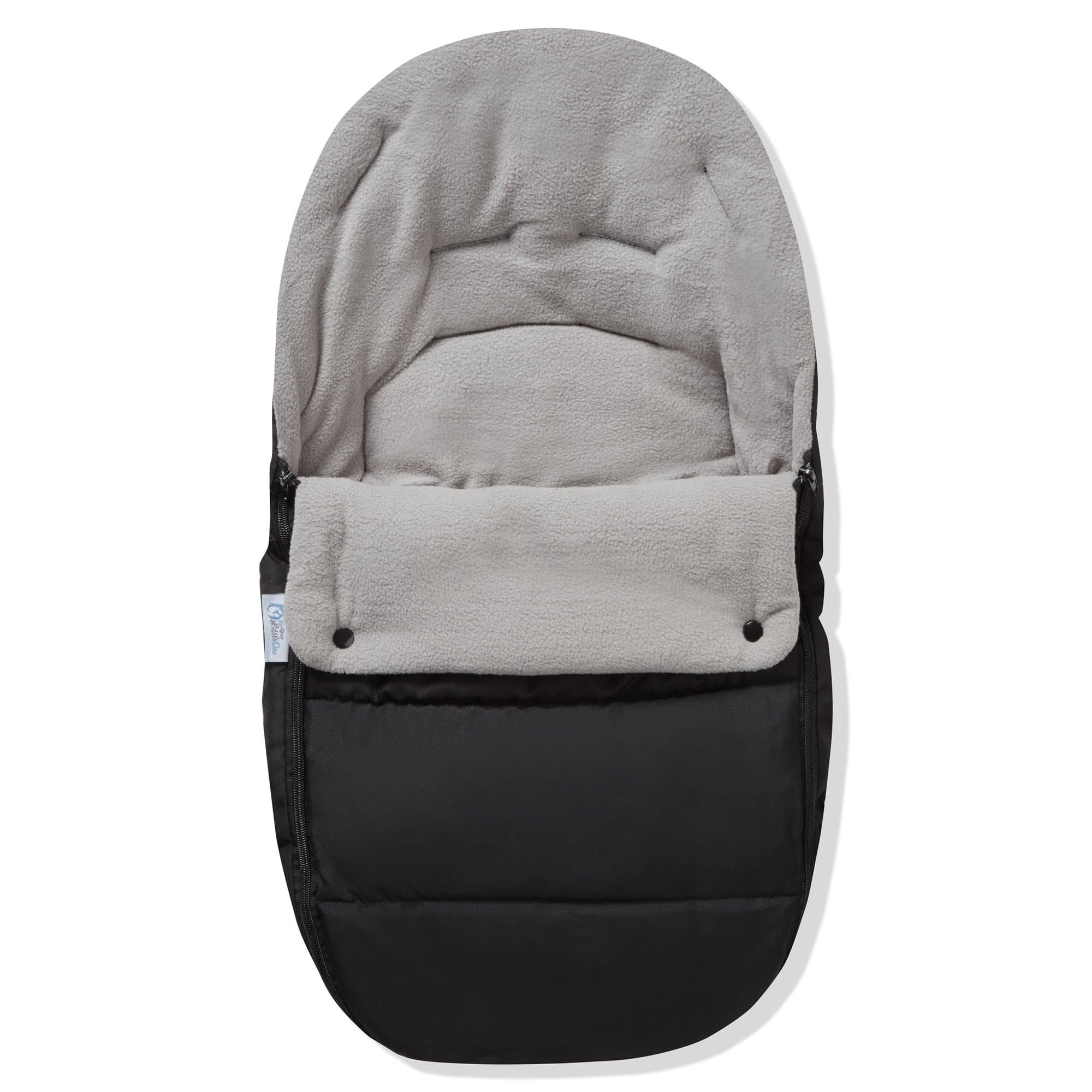 Premium Car Seat Footmuff / Cosy Toes Compatible With Koochi - Dolphin Grey / Fits All Models | For Your Little One