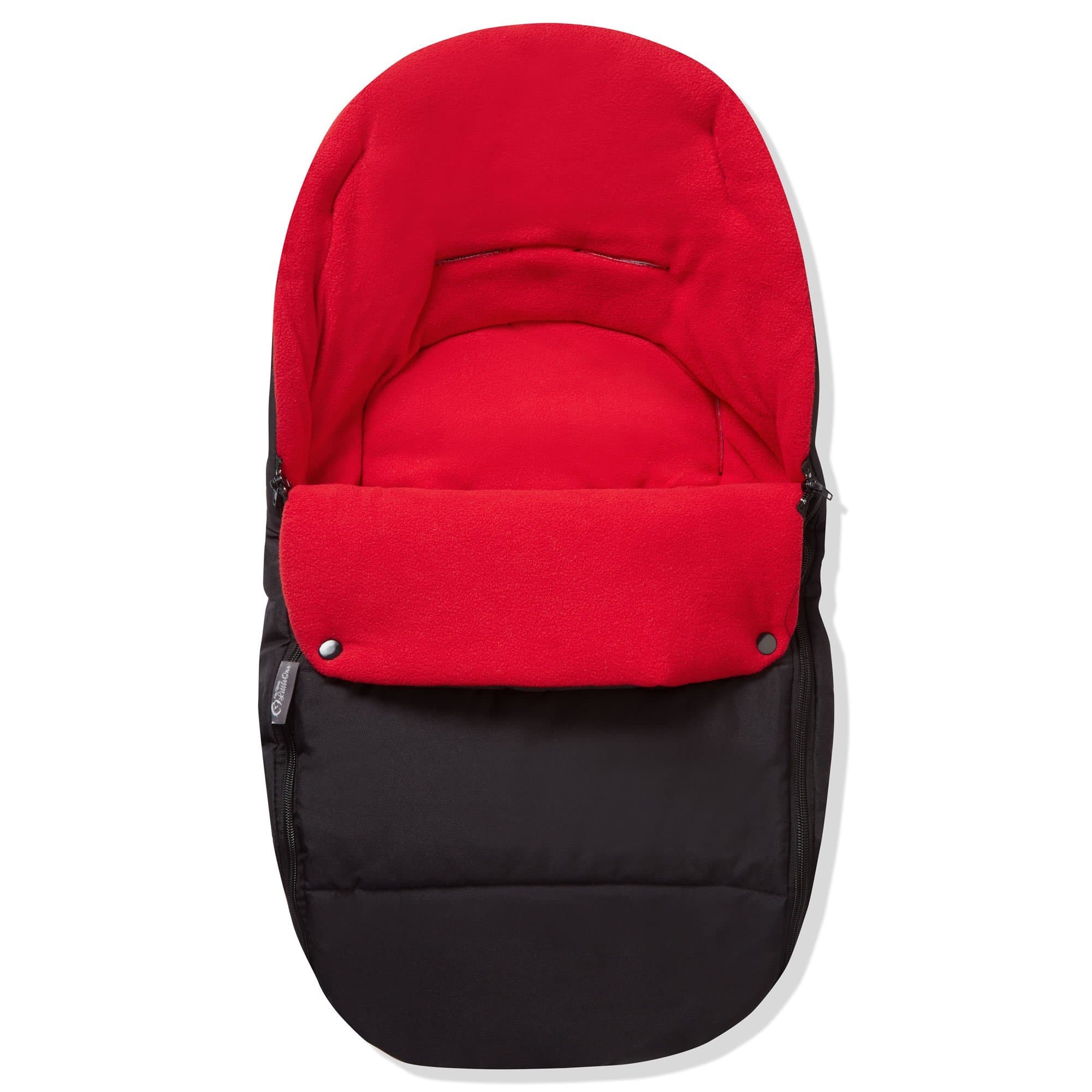 Premium Car Seat Footmuff / Cosy Toes Compatible with Babylo - Fire Red / Fits All Models | For Your Little One
