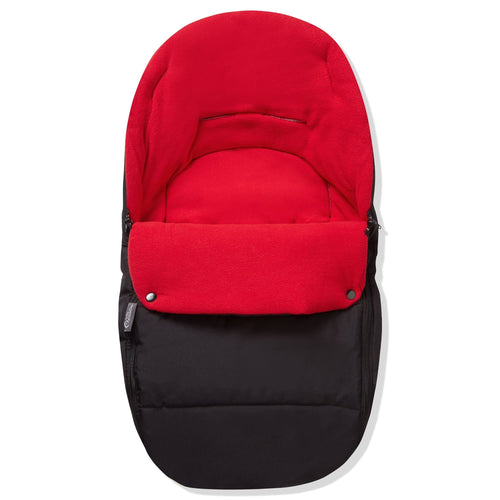 Premium Car Seat Footmuff / Cosy Toes Compatible with Doona Fire Red Fits All Models 