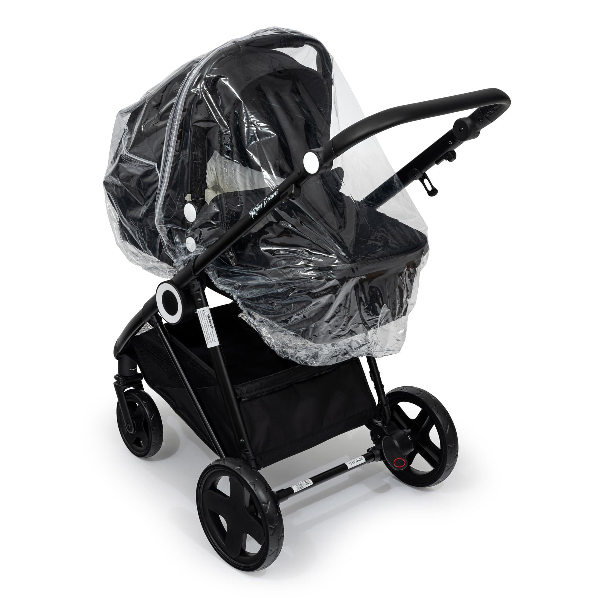 Universal Rain Cover For 2 in 1 Prams - Fits All Models -  | For Your Little One