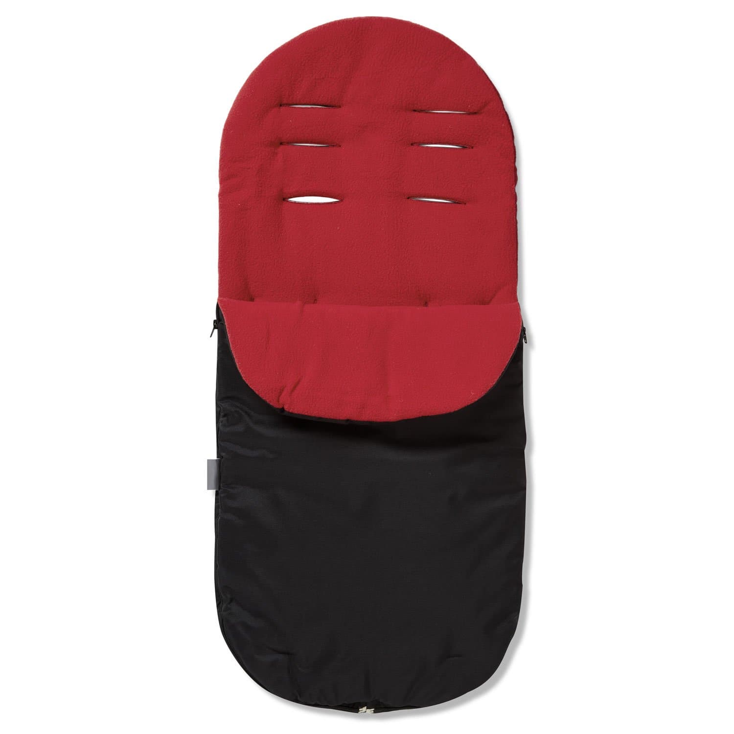 Universal Footmuff / Cosy Toes - Fits All Pushchairs / Prams And Buggies - Red / Fits All Models | For Your Little One
