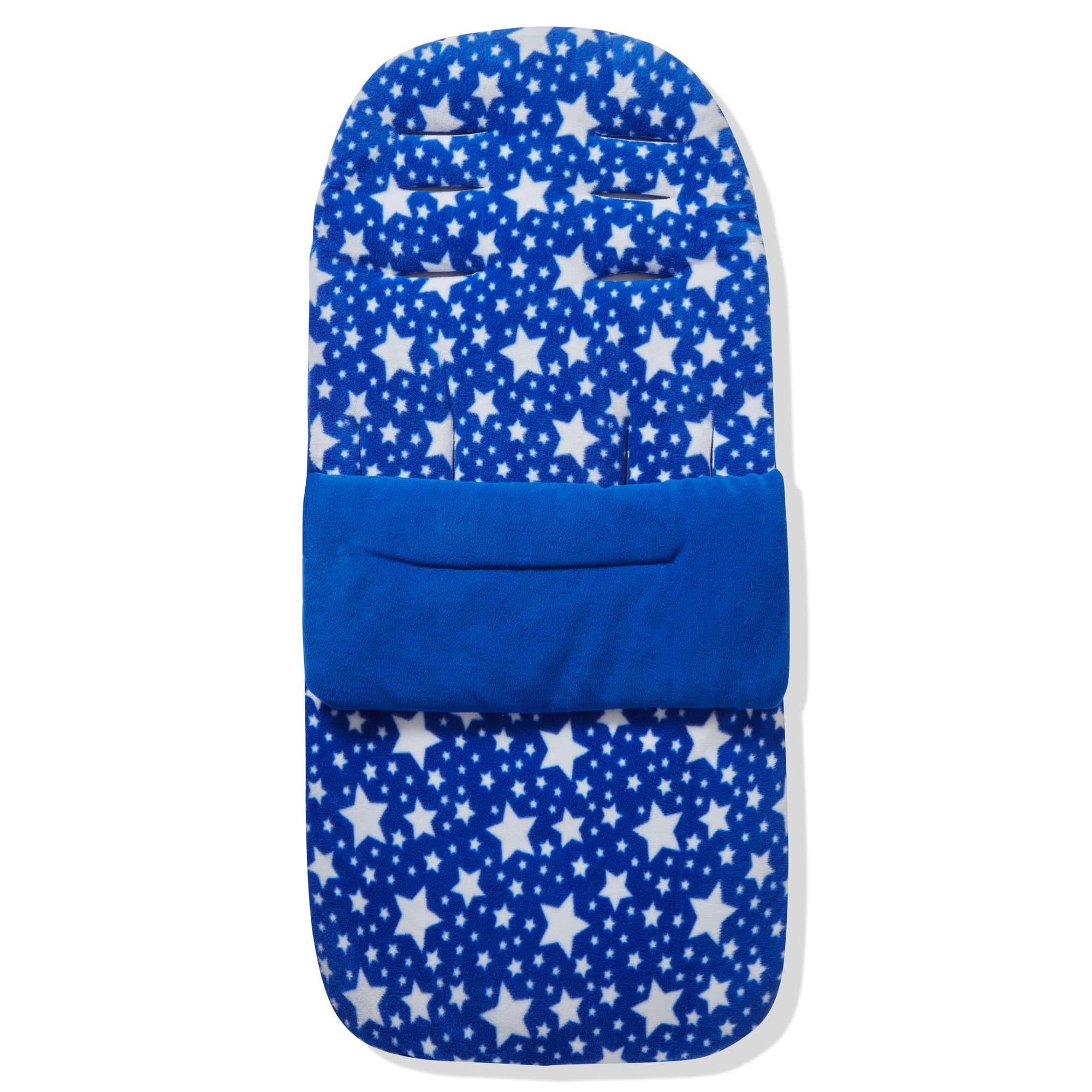 Universal Fleece Pushchair Footmuff / Cosy Toes - Fits All Pushchairs / Prams And Buggies - Blue Star / Fits All Models | For Your Little One