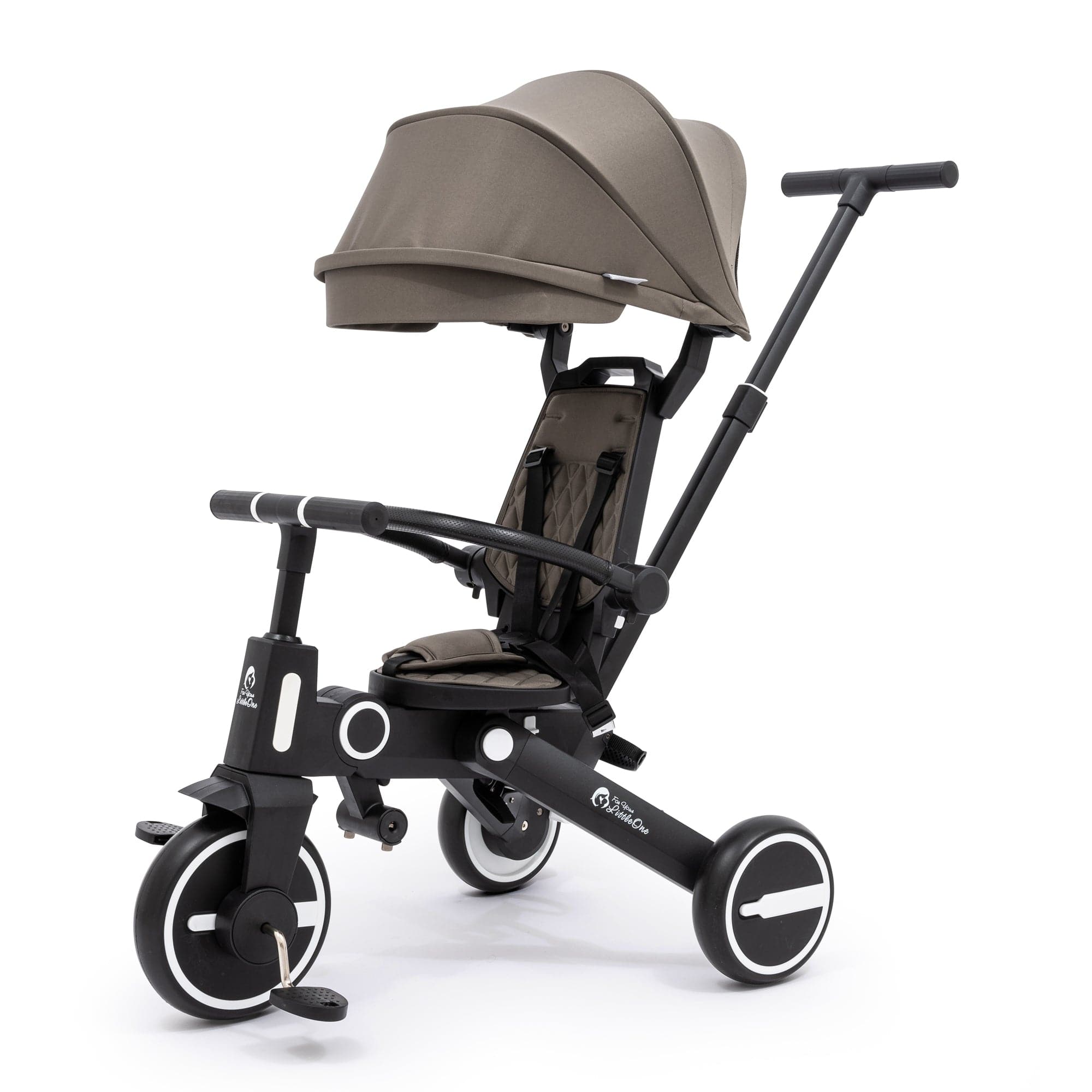 Foryourlittleone Xplor Plus Foldable Trike - Grey Olive - For Your Little One
