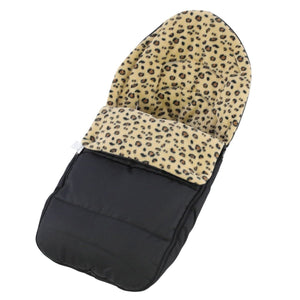 Animal Print Car Seat Footmuff / Cosy Toes Compatible with Mountain Buggy - Fits All Models - For Your Little One