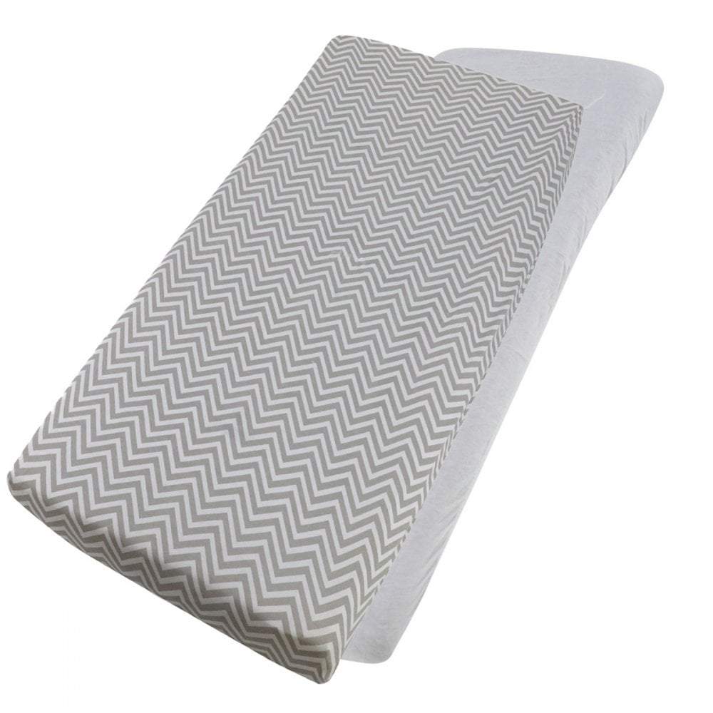 Bedside Crib Jersey Fitted Sheet Compatible With Jane Babyside 55x90cm - Pack Of 2 - For Your Little One