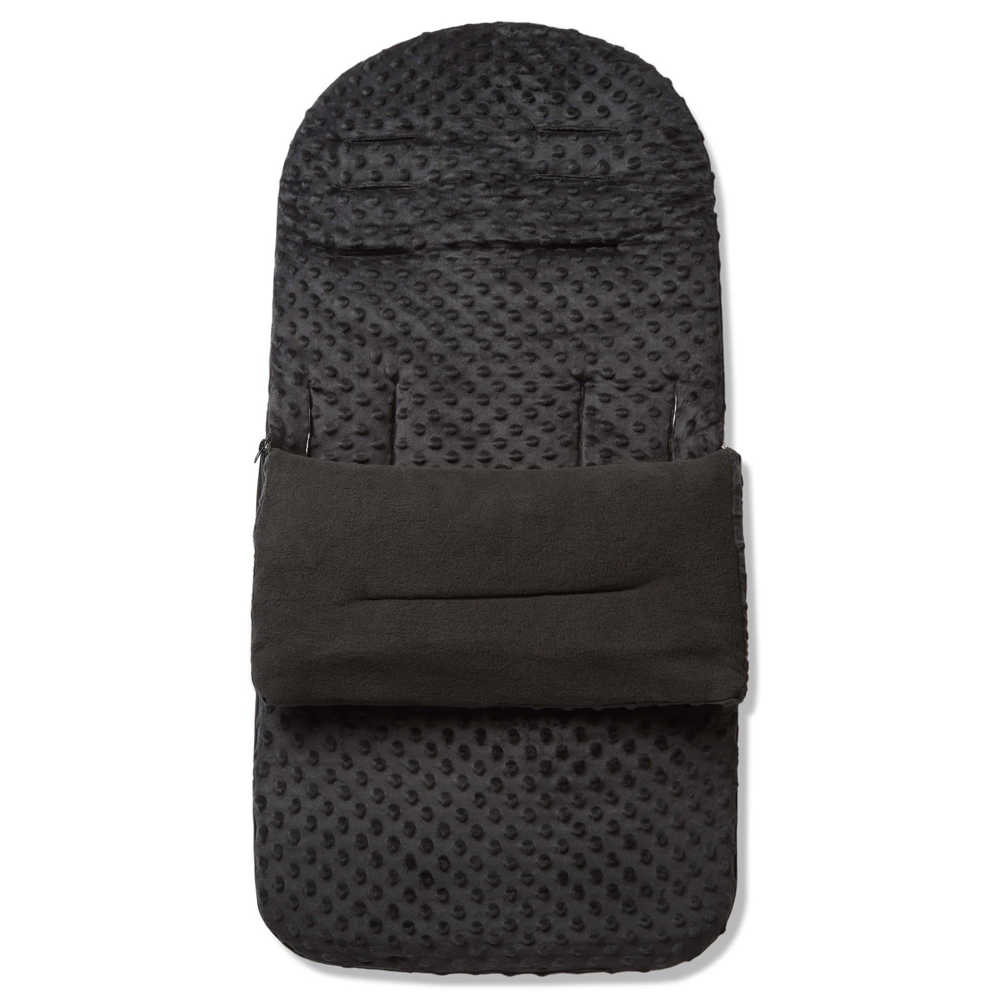 Dimple Footmuff / Cosy Toes Compatible with Britax - Black / Fits All Models | For Your Little One