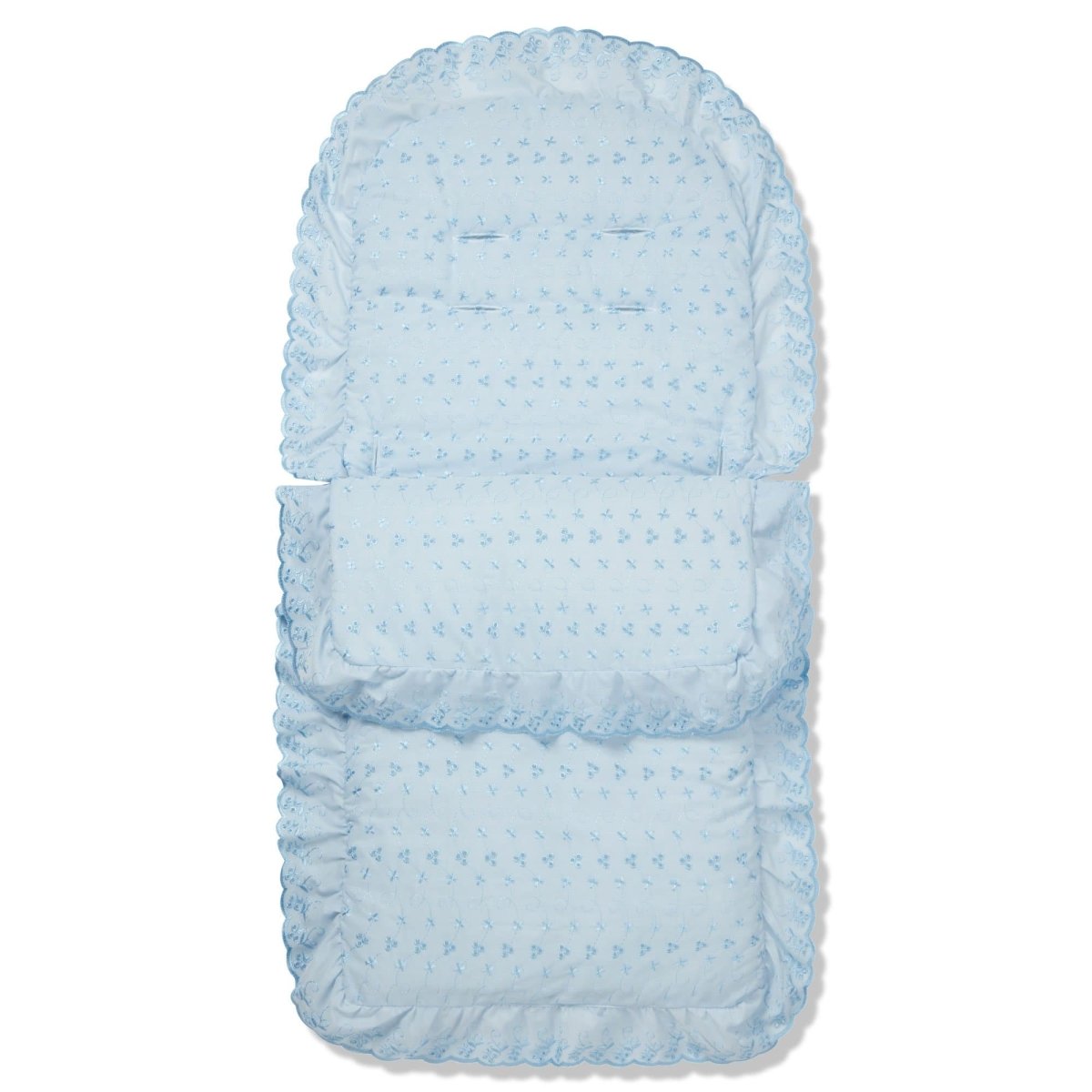 Broderie Anglaise Footmuff / Cosy Toes Compatible with Baby Elegance - For Your Little One