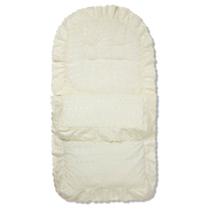 Broderie Anglaise Footmuff / Cosy Toes Compatible with My Babiie - For Your Little One