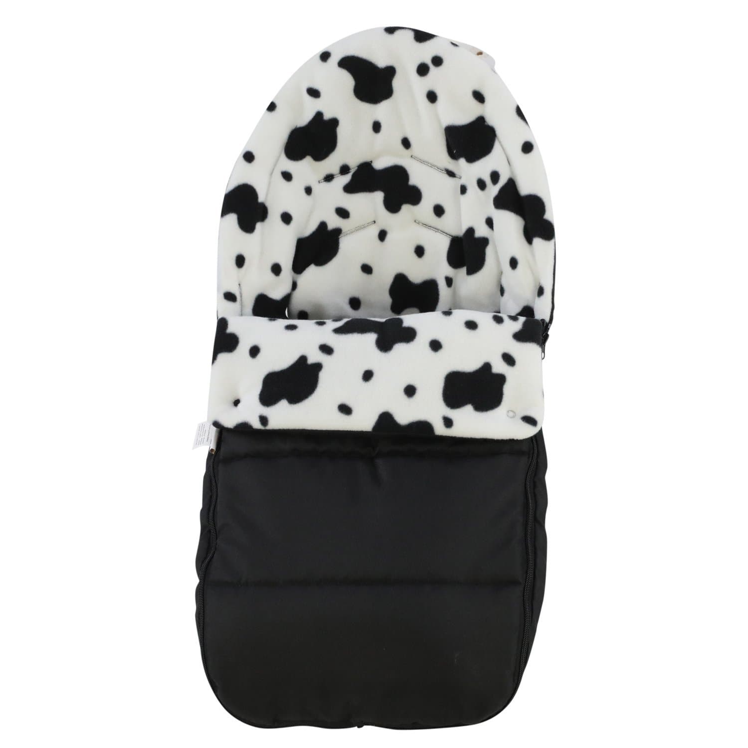 Animal Print Car Seat Footmuff / Cosy Toes Compatible with Babylo - Fits All Models - Cow / Fits All Models | For Your Little One