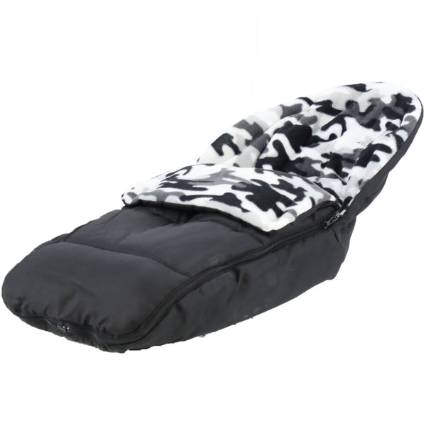 Fleece Car Seat Footmuff / Cosy Toes Compatible with Doona   