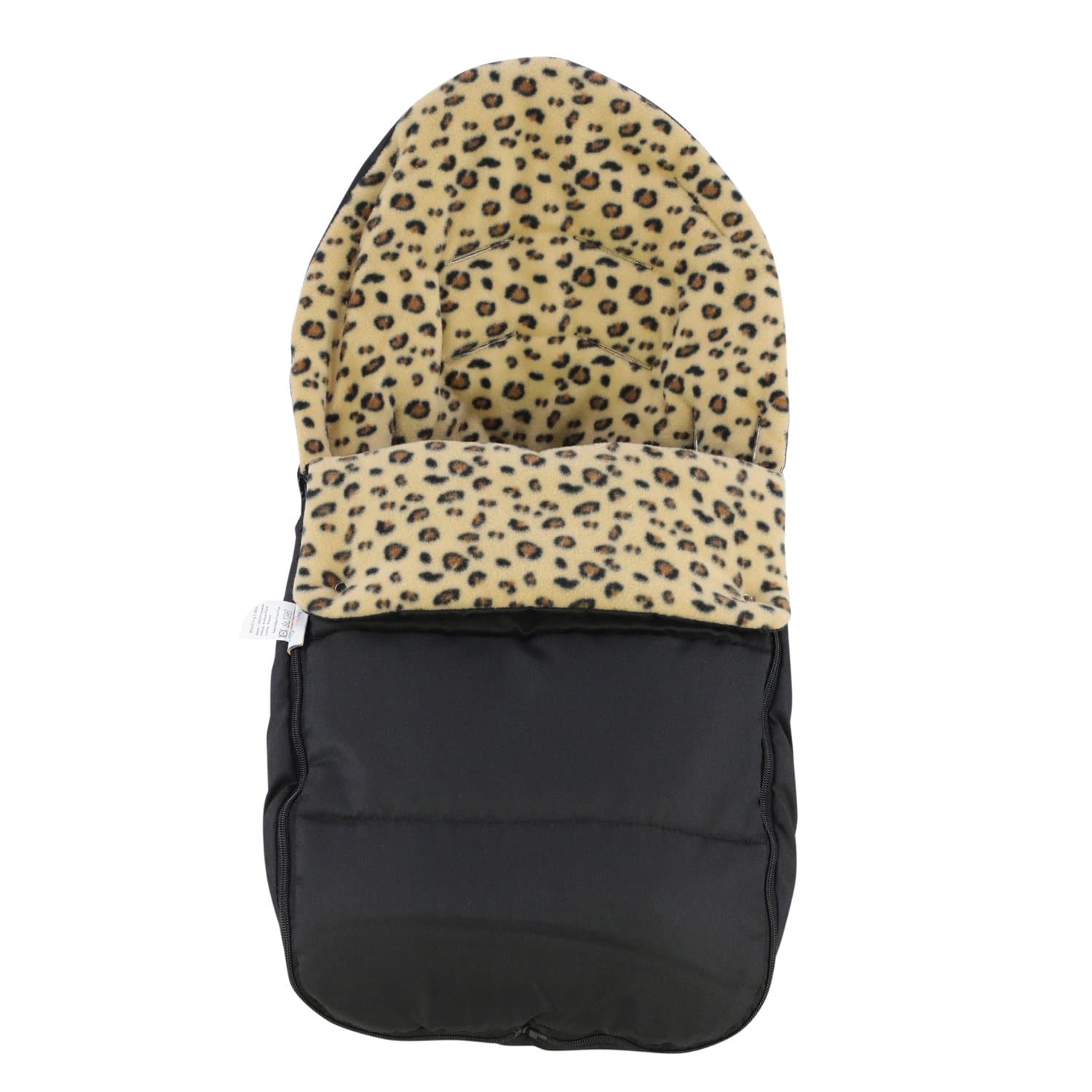 Universal Animal Print Car Seat Footmuff / Cosy Toes - Fits All 3 And 5 Point Harnesses - Fits All Models - Leopard / Fits All Models | For Your Little One