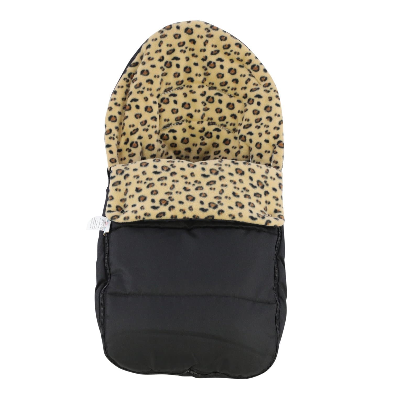 Animal Print Car Seat Footmuff / Cosy Toes Compatible with Hauck - Fits All Models - Leopard / Fits All Models | For Your Little One