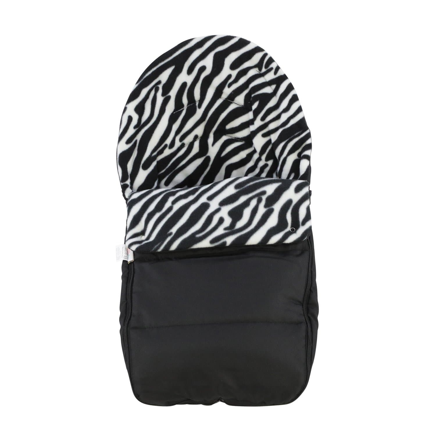Universal Animal Print Car Seat Footmuff / Cosy Toes - Fits All 3 And 5 Point Harnesses - Fits All Models - Zebra / Fits All Models | For Your Little One