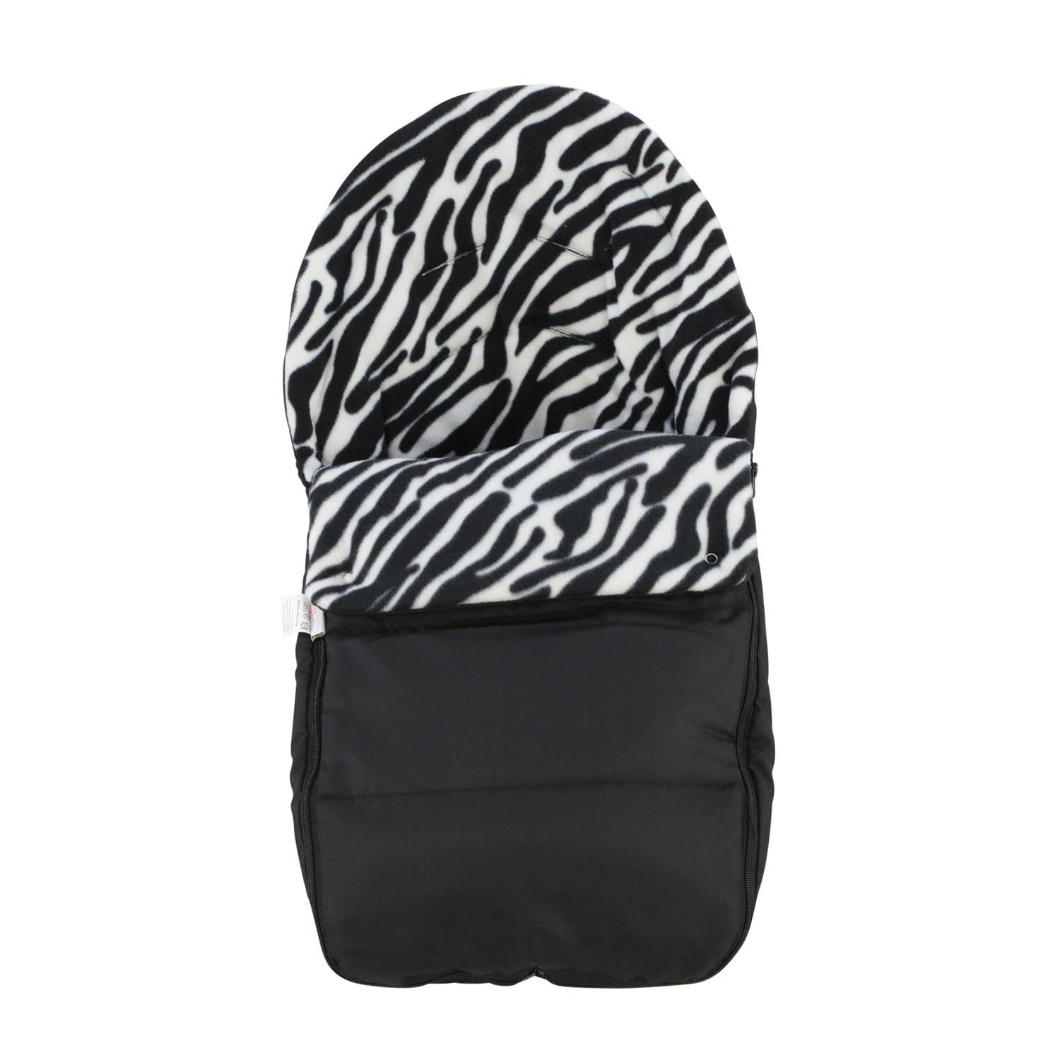 Animal Print Car Seat Footmuff / Cosy Toes Compatible with Nania - Fits All Models - Zebra / Fits All Models | For Your Little One