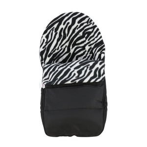 Animal Print Car Seat Footmuff / Cosy Toes Compatible with Doona - Fits All Models Zebra Fits All Models 