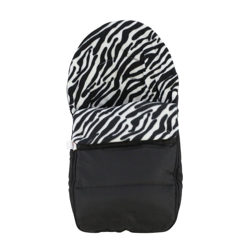 Animal Print Car Seat Footmuff / Cosy Toes Compatible with Doona - Fits All Models Zebra Fits All Models 