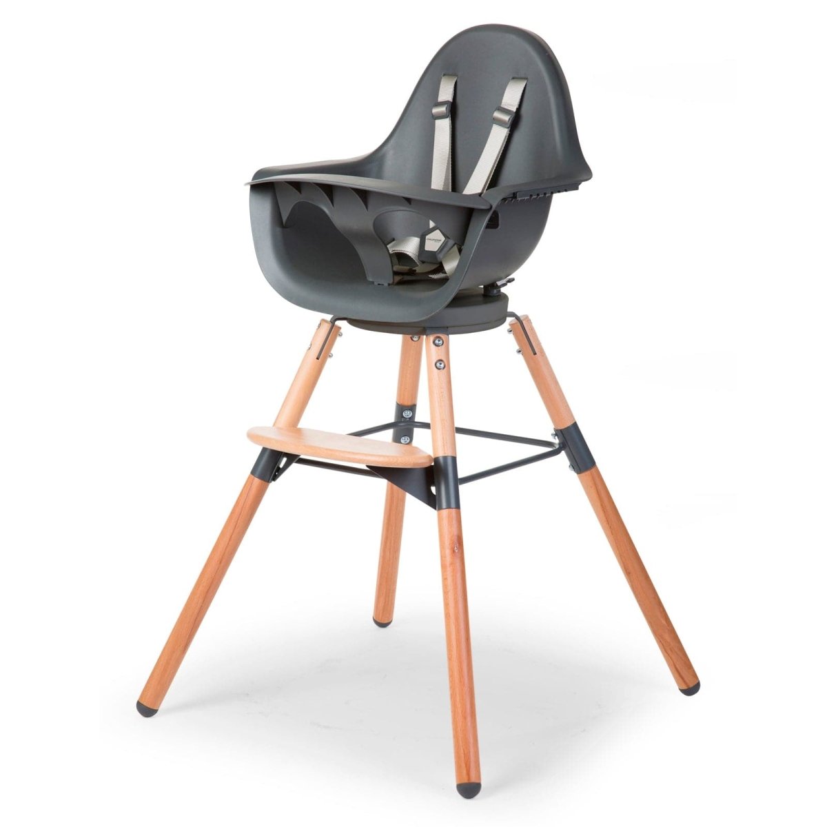 Childhome Evolu One.80° Highchair - Natural / Anthracite - For Your Little One