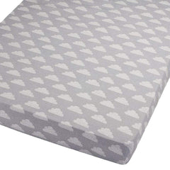 Cot Jersey Fitted Sheets Compatible With Baby Elegance Mattress 120x60cm - Pack Of 2 - For Your Little One