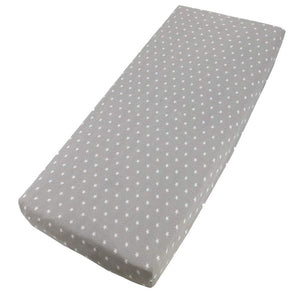 Crib Jersey Fitted Sheets 100% Cotton 40x90cm - Pack Of 2 - Fits All Models - For Your Little One