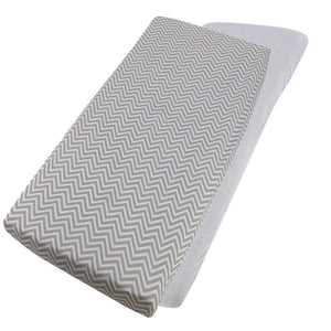 Crib Jersey Fitted Sheets 100% Cotton 40x90cm - Pack Of 2 - Fits All Models - For Your Little One