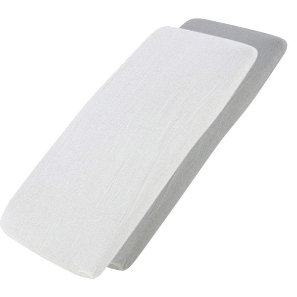 Crib Jersey Fitted Sheets 100% Cotton 40x90cm - Pack Of 4 - Fits All Models - For Your Little One