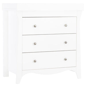 Cuddleco Clara 2 Piece Nursery Furniture Set - White - For Your Little One