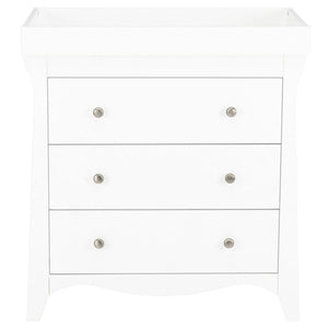 Cuddleco Clara 2 Piece Nursery Furniture Set - White - For Your Little One