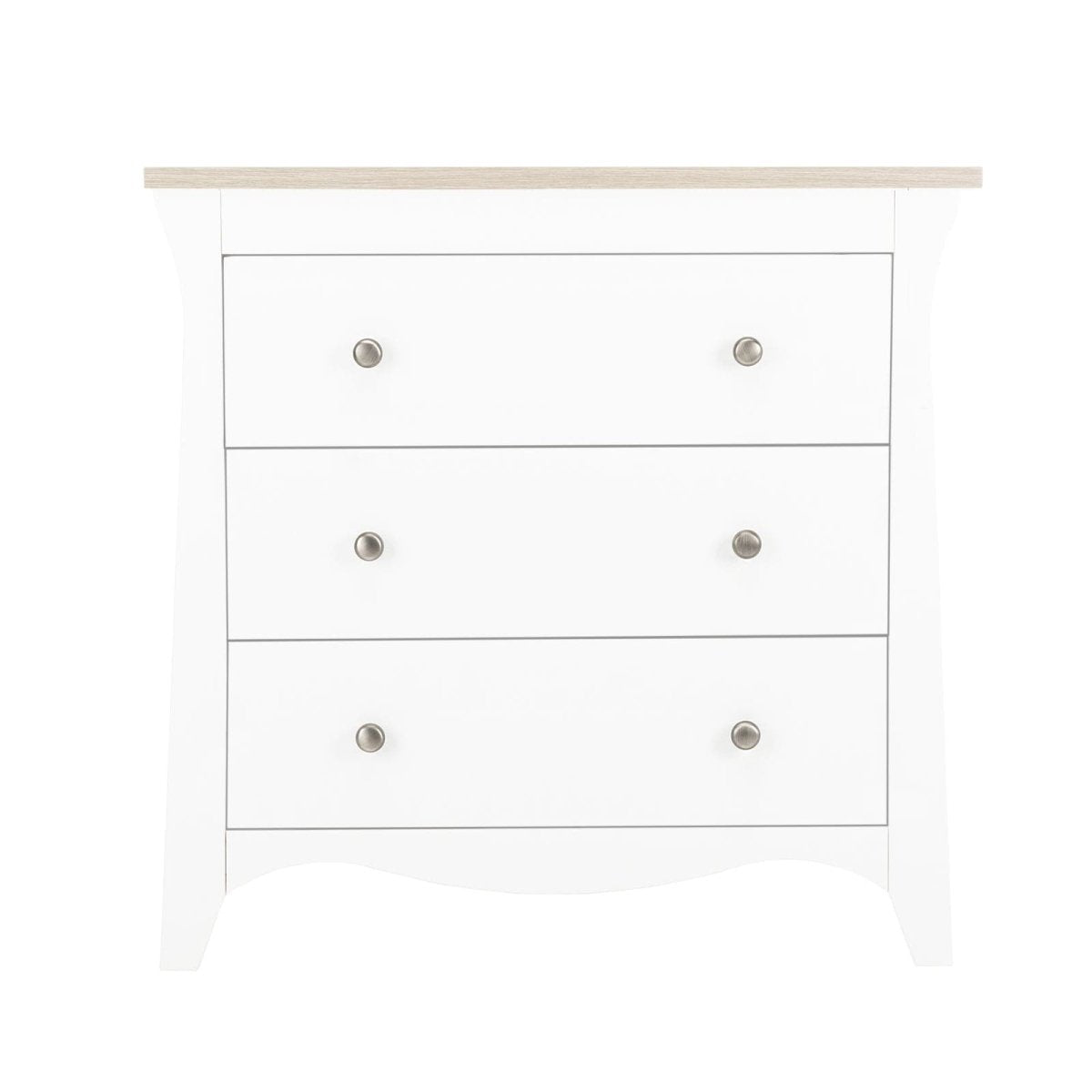 Cuddleco Clara 2 Piece Nursery Furniture Set - White & Ash - For Your Little One