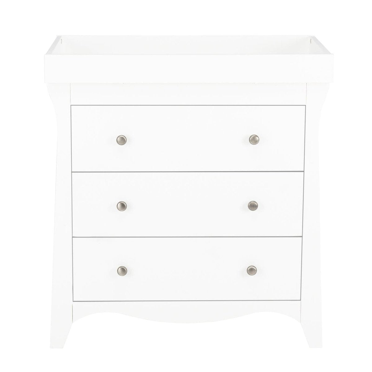 Cuddleco Clara 3 Piece Nursery Furniture Set - White - For Your Little One