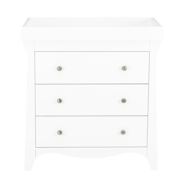 Cuddleco Clara 3 Piece Nursery Furniture Set - White - For Your Little One