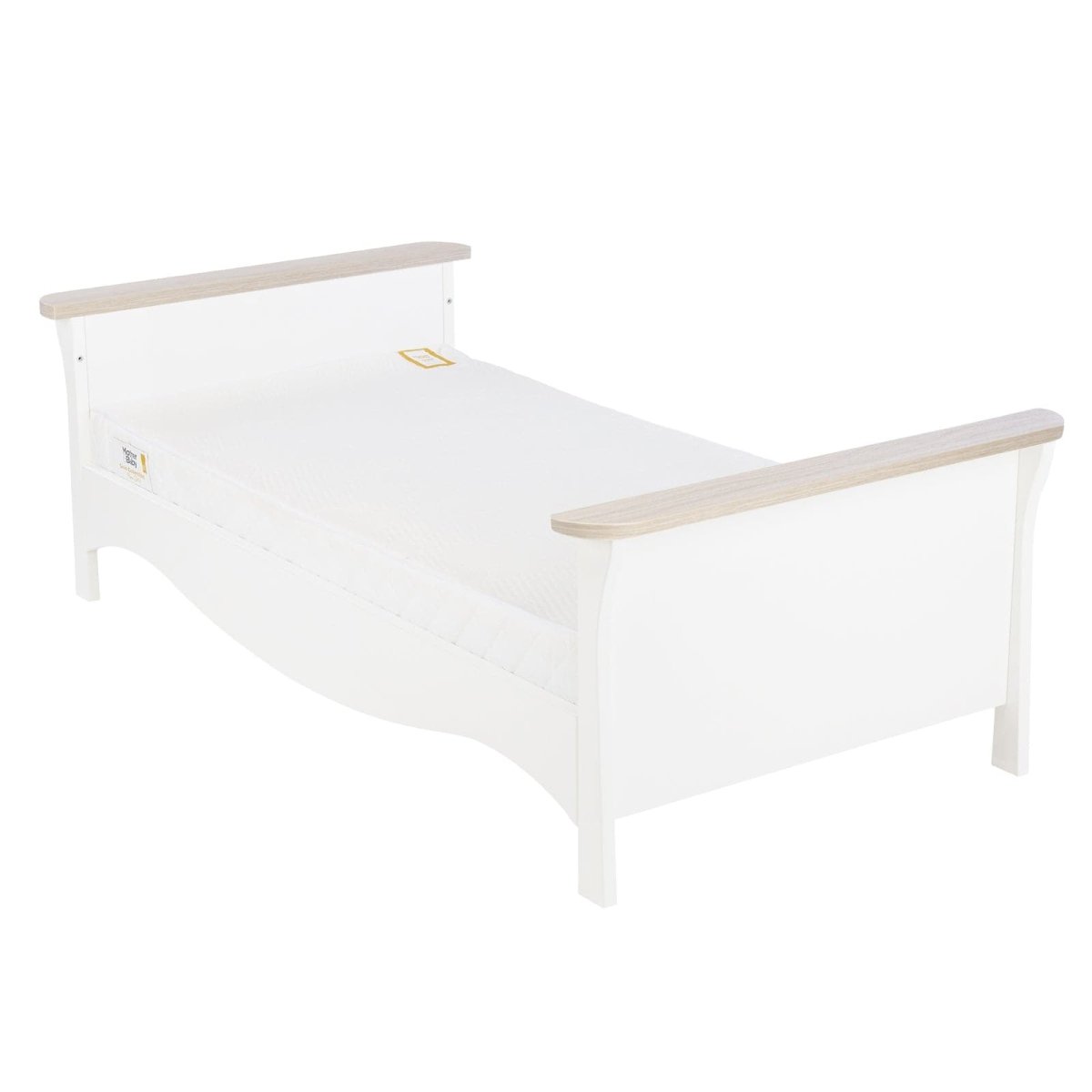 Cuddleco Clara 3 Piece Nursery Furniture Set - White & Ash - For Your Little One