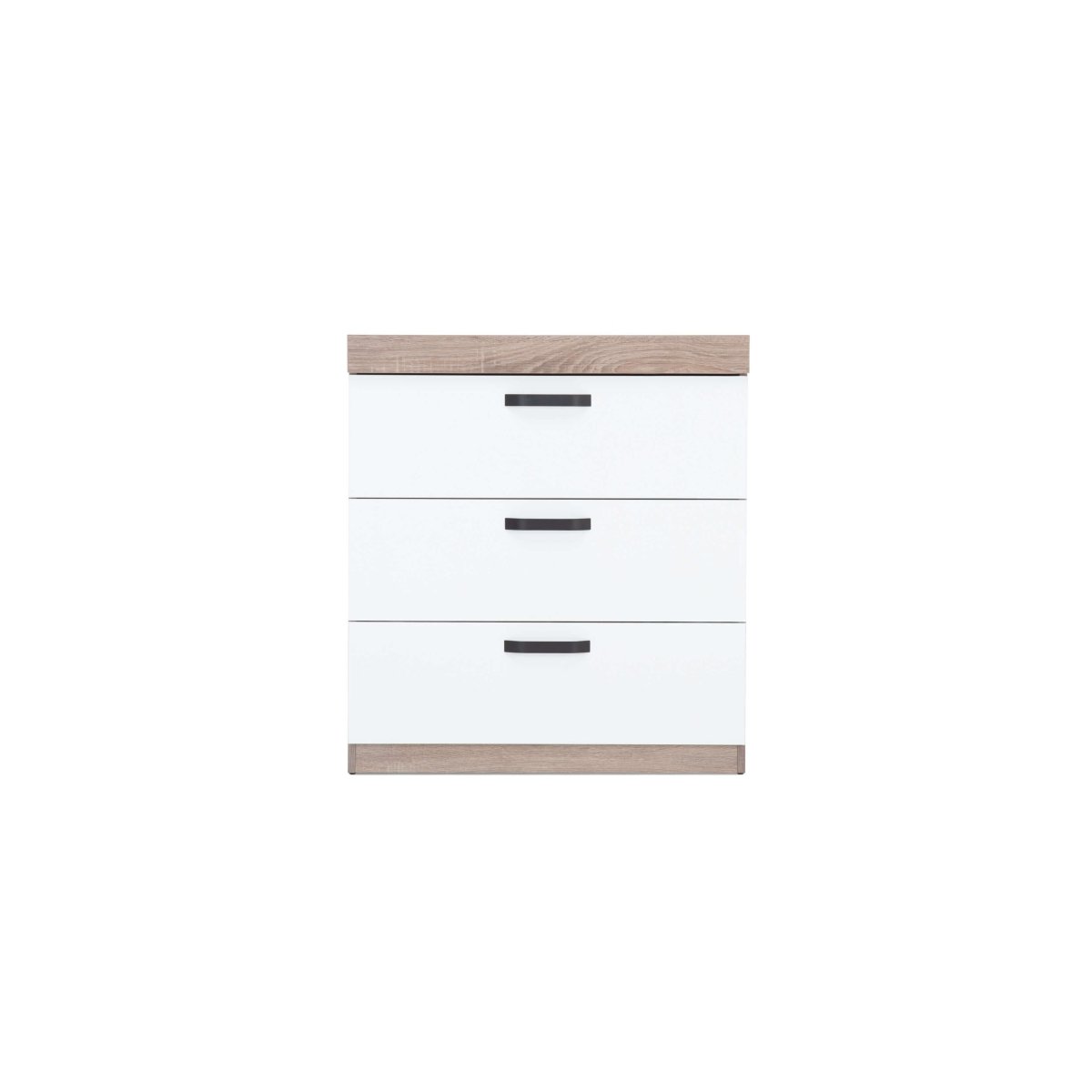 Cuddleco Enzo 2 Piece Nursery Furniture Set - Truffle Oak & White - For Your Little One