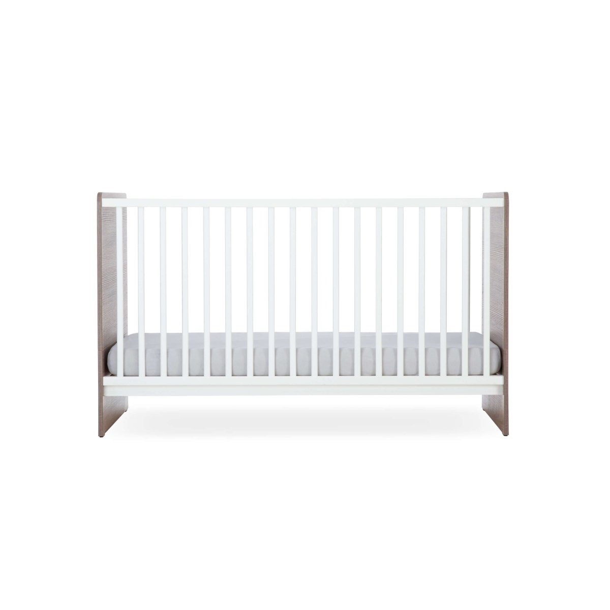 Cuddleco Enzo 2 Piece Nursery Furniture Set - Truffle Oak & White - For Your Little One