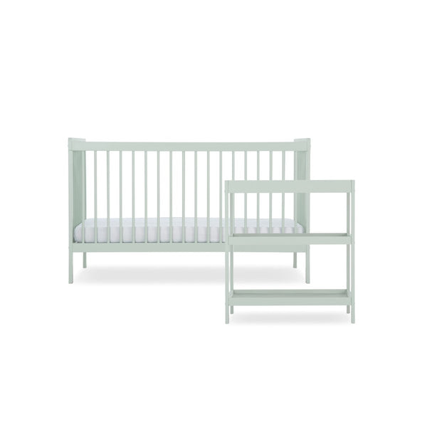 Cuddleco Nola 2 Piece Nursery Furniture Set - Sage Green - For Your Little One