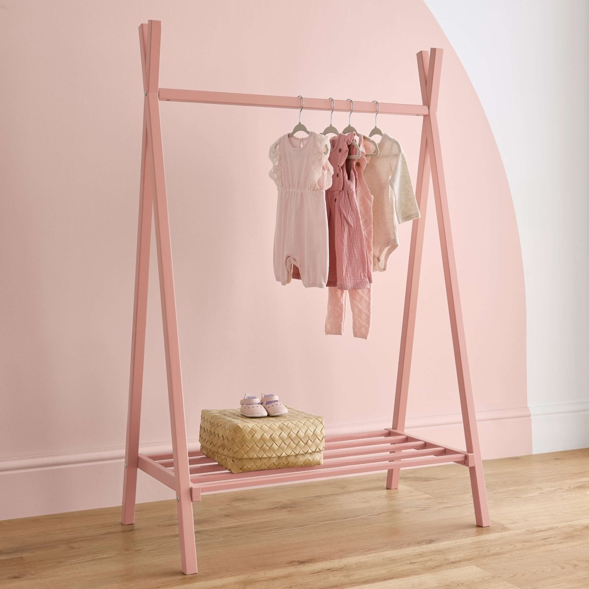 Cuddleco Nola 3 Piece Nursery Furniture Set - Blush Pink - For Your Little One