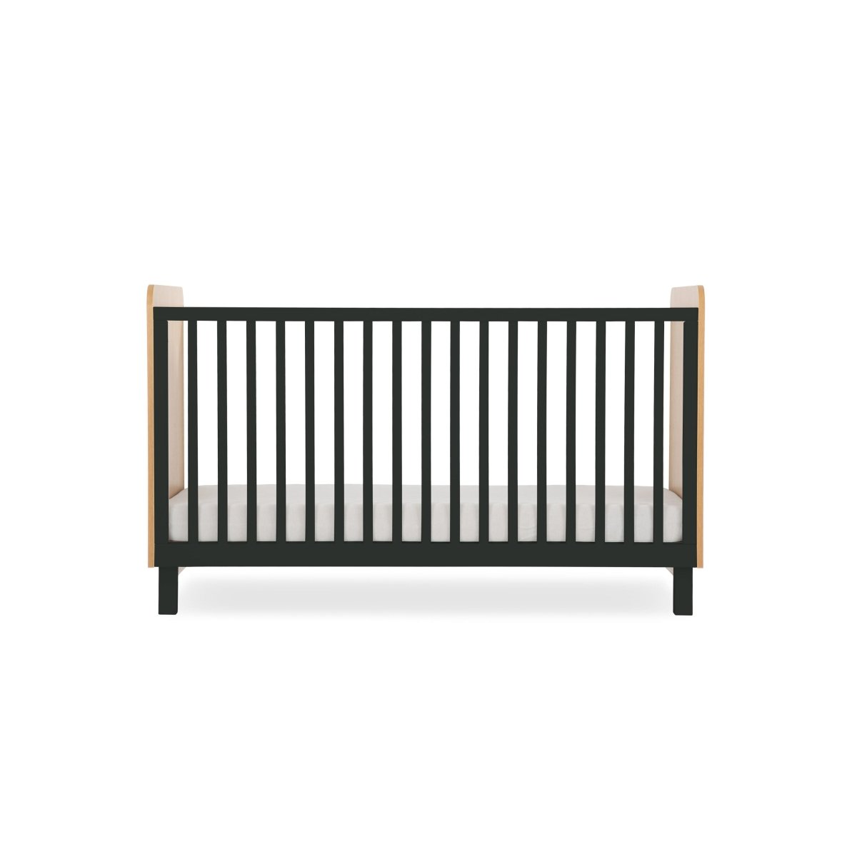 Cuddleco Rafi 2 Piece Nursery Furniture Set - Oak & Black - For Your Little One