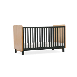 Cuddleco Rafi 3 Piece Nursery Furniture Set - Oak & Black - For Your Little One