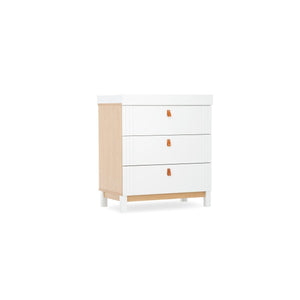 Cuddleco Rafi 3 Piece Nursery Furniture Set - Oak & White - For Your Little One