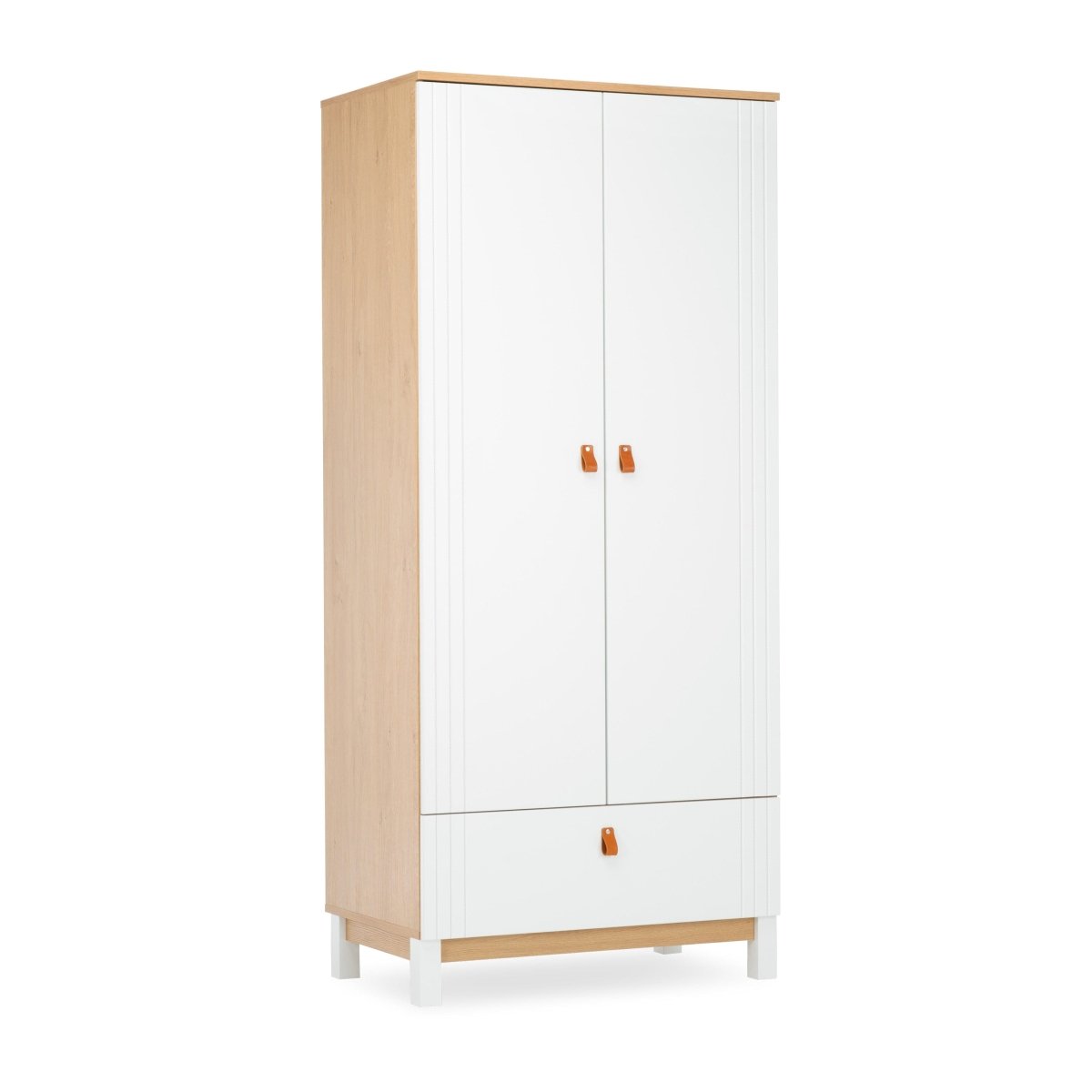 Cuddleco Rafi 3 Piece Nursery Furniture Set - Oak & White - For Your Little One