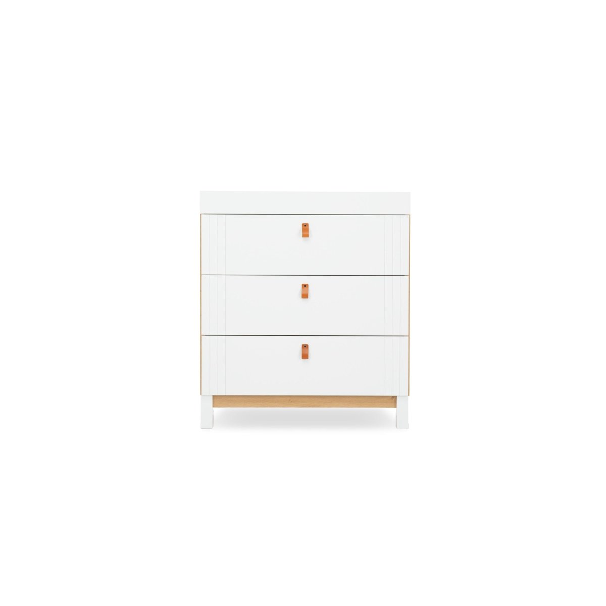 Cuddleco Rafi 4 Piece Nursery Furniture Set - Oak & White - For Your Little One