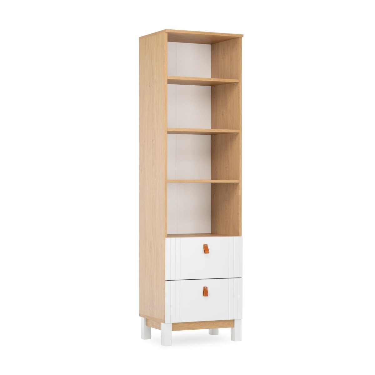 Cuddleco Rafi 5 Piece Nursery Furniture Set - Oak & White - For Your Little One