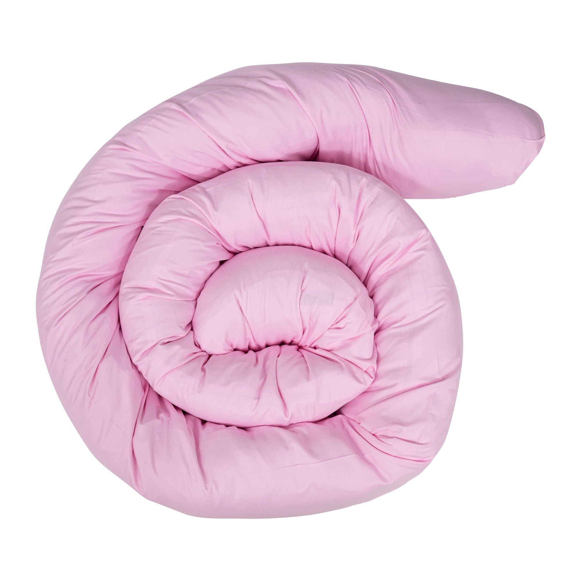 12 Ft Maternity Pillow And Case - Light Pink   