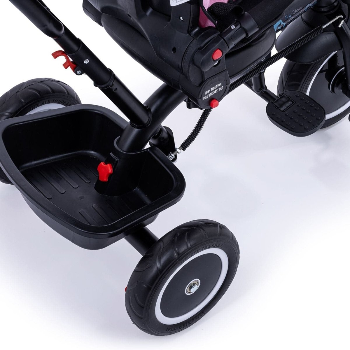 Foryourlittleone 4 in 1 Trike V3 - Pink (9m - 5y) - For Your Little One