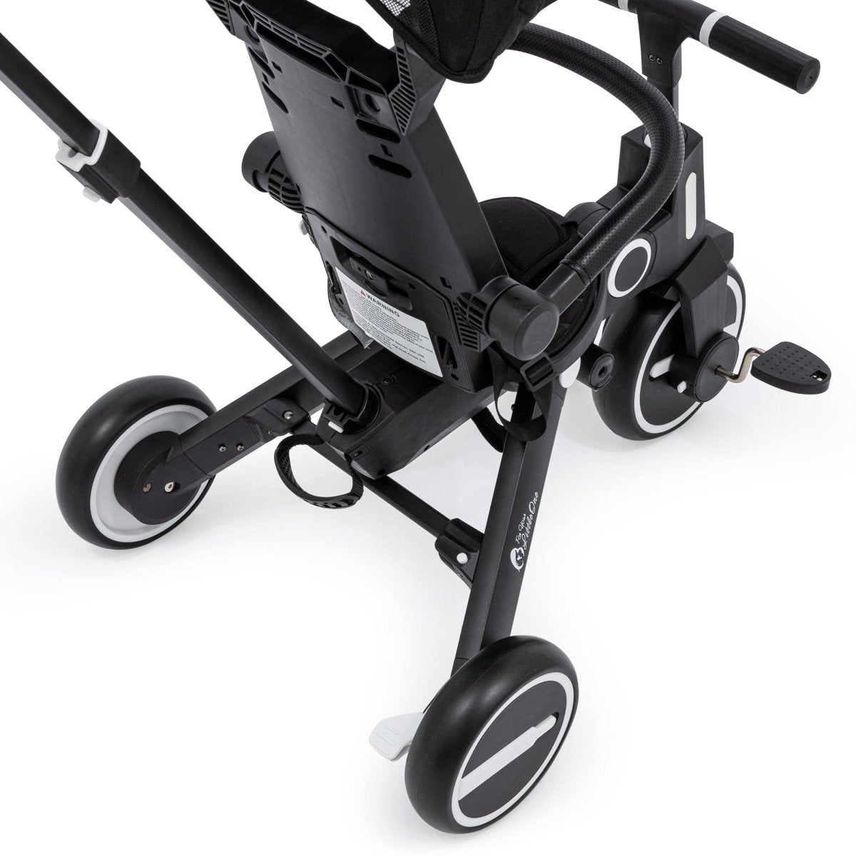 Foryourlittleone Xplor Foldable Trike - Jet Black - Damaged Box - For Your Little One