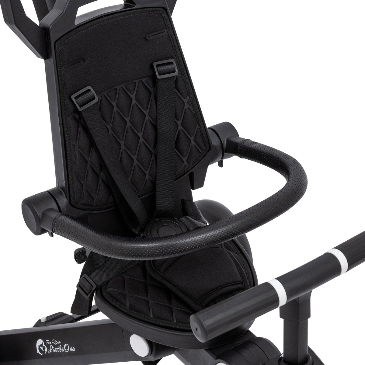 Foryourlittleone Xplor Foldable Trike - Jet Black - Damaged Box - For Your Little One