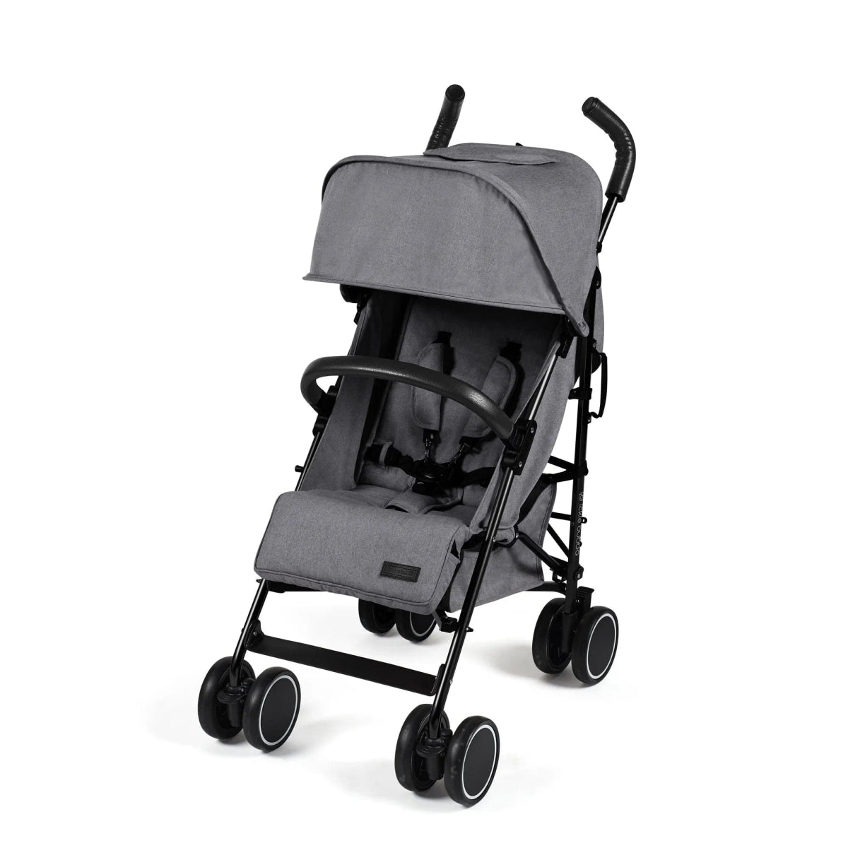 Ickle bubba Discovery Stroller - Matt Black / Graphite Grey (Clearance) - For Your Little One